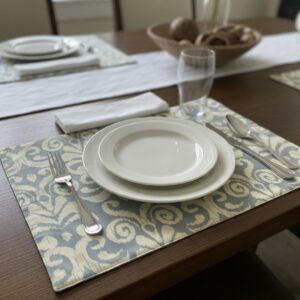 Individual Decorativo Premium Doble Faz