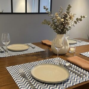 Individual Decorativo Premium Doble Faz