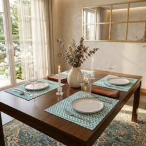 Individual Decorativo Premium Doble Faz