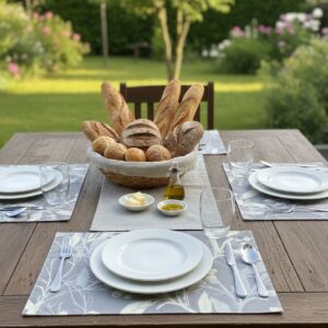 Individual Decorativo Premium Doble Faz