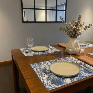 Individual Decorativo Premium Doble Faz