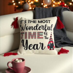 Cojín navideño The most wonderful time of the year – NAV029