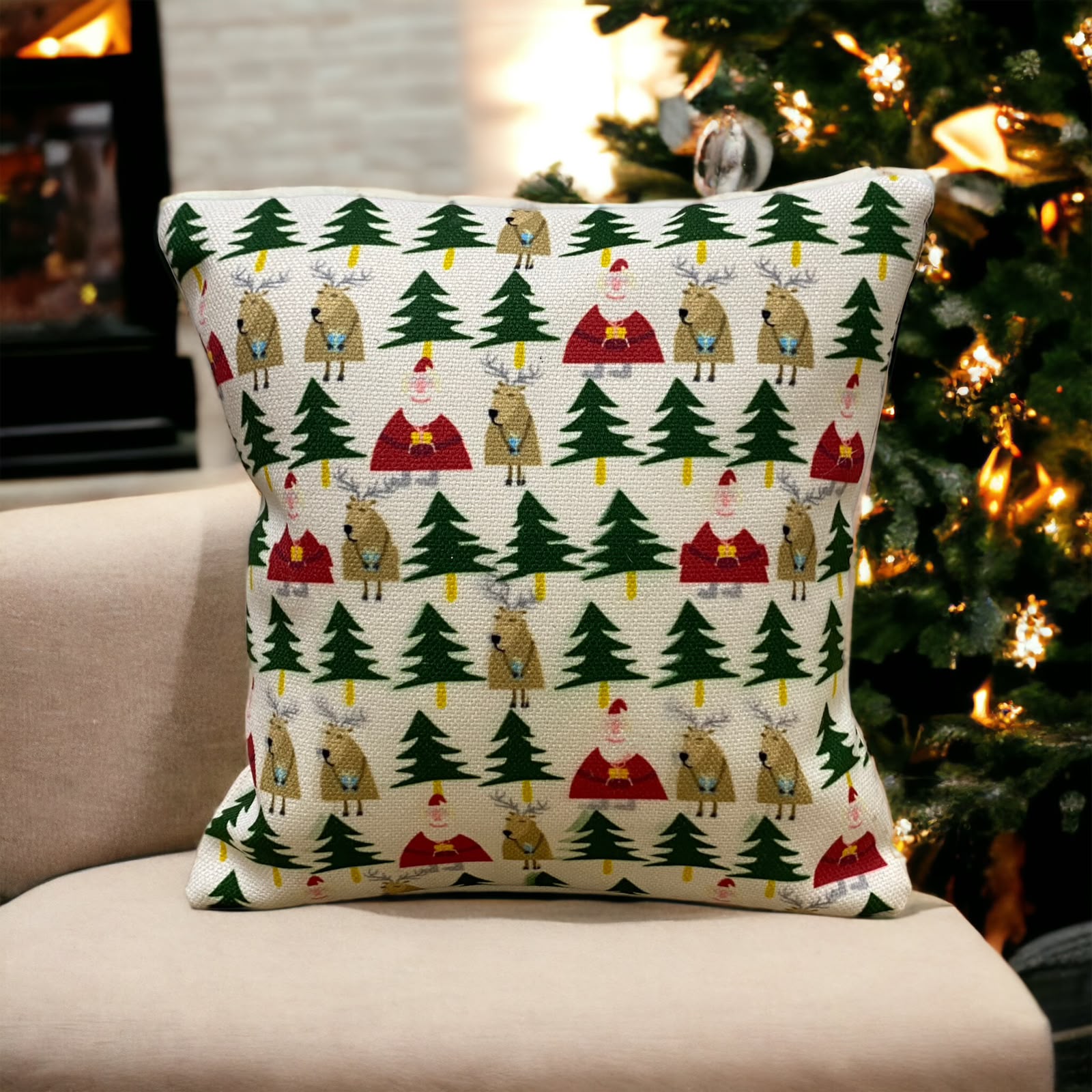 Cojines decorativos de Navidad de Carito Arbelaez Home
